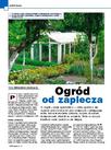 Ogród od zaplecza